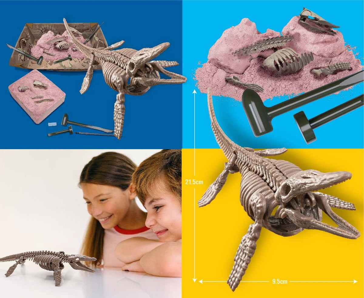 4M Dig a Mosasaurus Skeleton - Educational Fossil Excavation Kit for Kids 8+