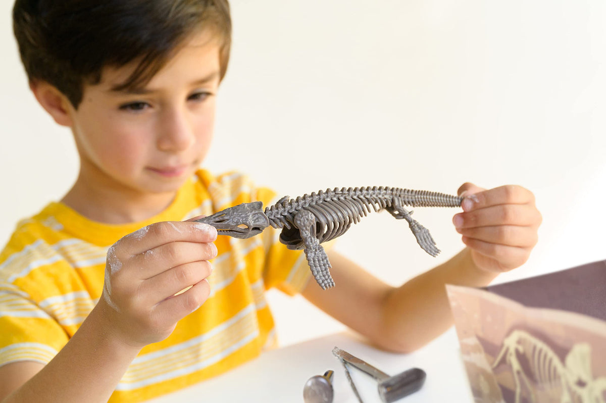 4M Dig a Mosasaurus Skeleton - Educational Fossil Excavation Kit for Kids 8+