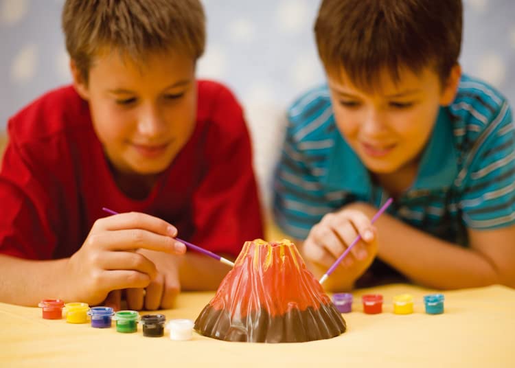 4M KidzLabs Volcano Making Kit – DIY STEM Science Kit for Ages 8+