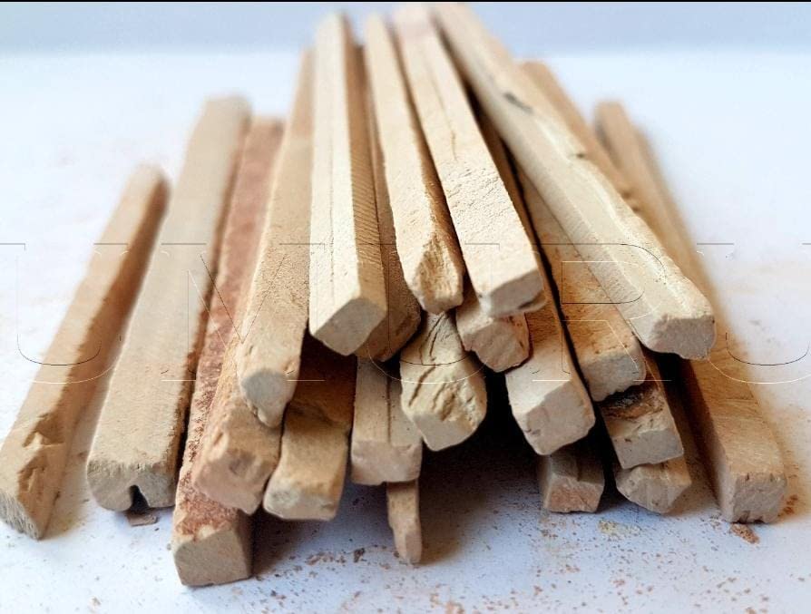 4OUR FAITH Red Slate Pencils – Natural Limestone Chalk Pencils, Pack of 30 (200 g)