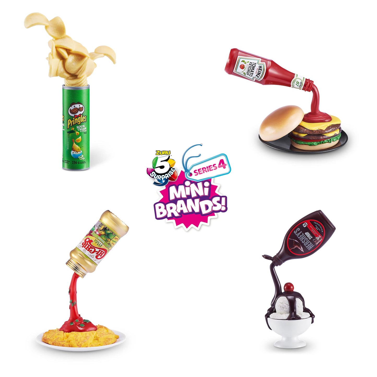 5 Surprise Mini Brands Series 4 – Amazon Exclusive Pack of 2 Mini Brand Collectibles