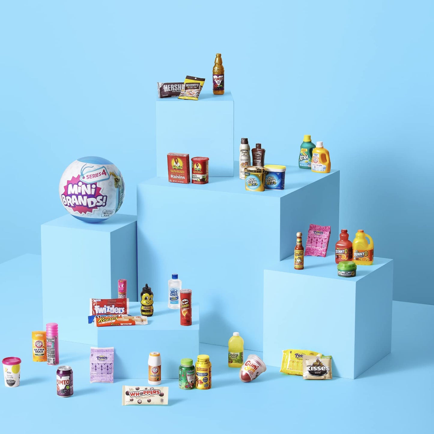 5 Surprise Mini Brands Series 4 – Amazon Exclusive Pack of 2 Mini Brand Collectibles