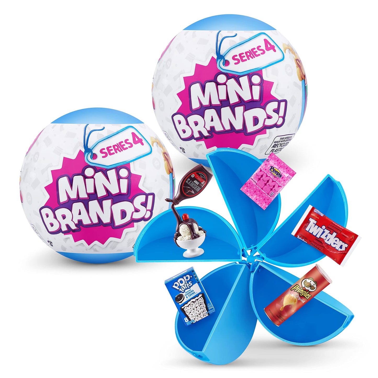 5 Surprise Mini Brands Series 4 – Amazon Exclusive Pack of 2 Mini Brand Collectibles