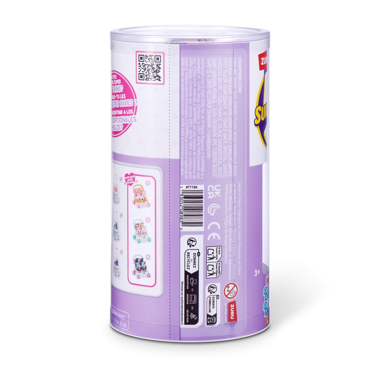 5 Surprise My Mini Baby Series 2 – Collectible Mini Baby Capsules, Playsets & Accessories (2 Capsules)