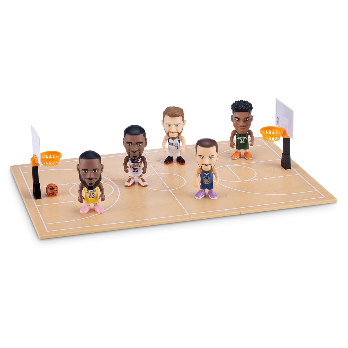 5 Surprise NBA Ballers Series 1 (2 Pack) Capsule – Collectible Figurines by ZURU
