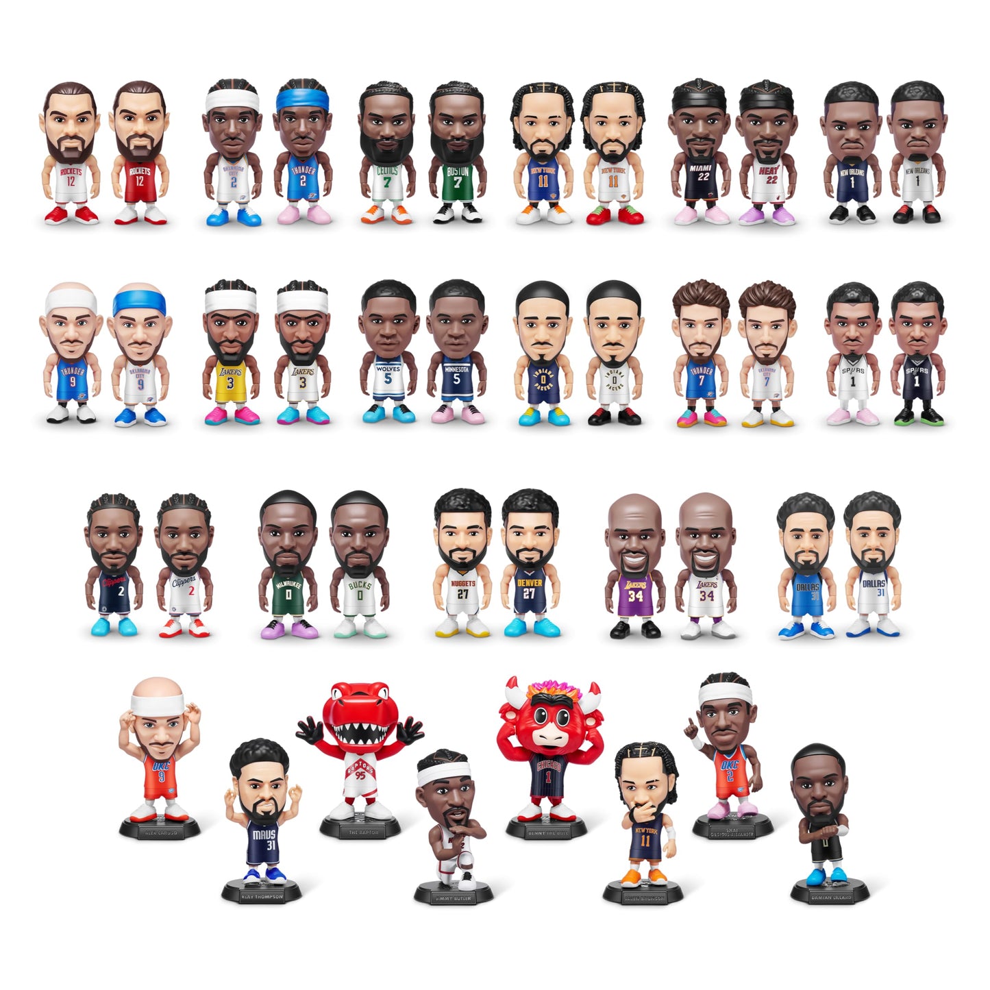 5 Surprise NBA Ballers Series 2 by ZURU – Licensed NBA Collectible Figures & Unboxing Toy