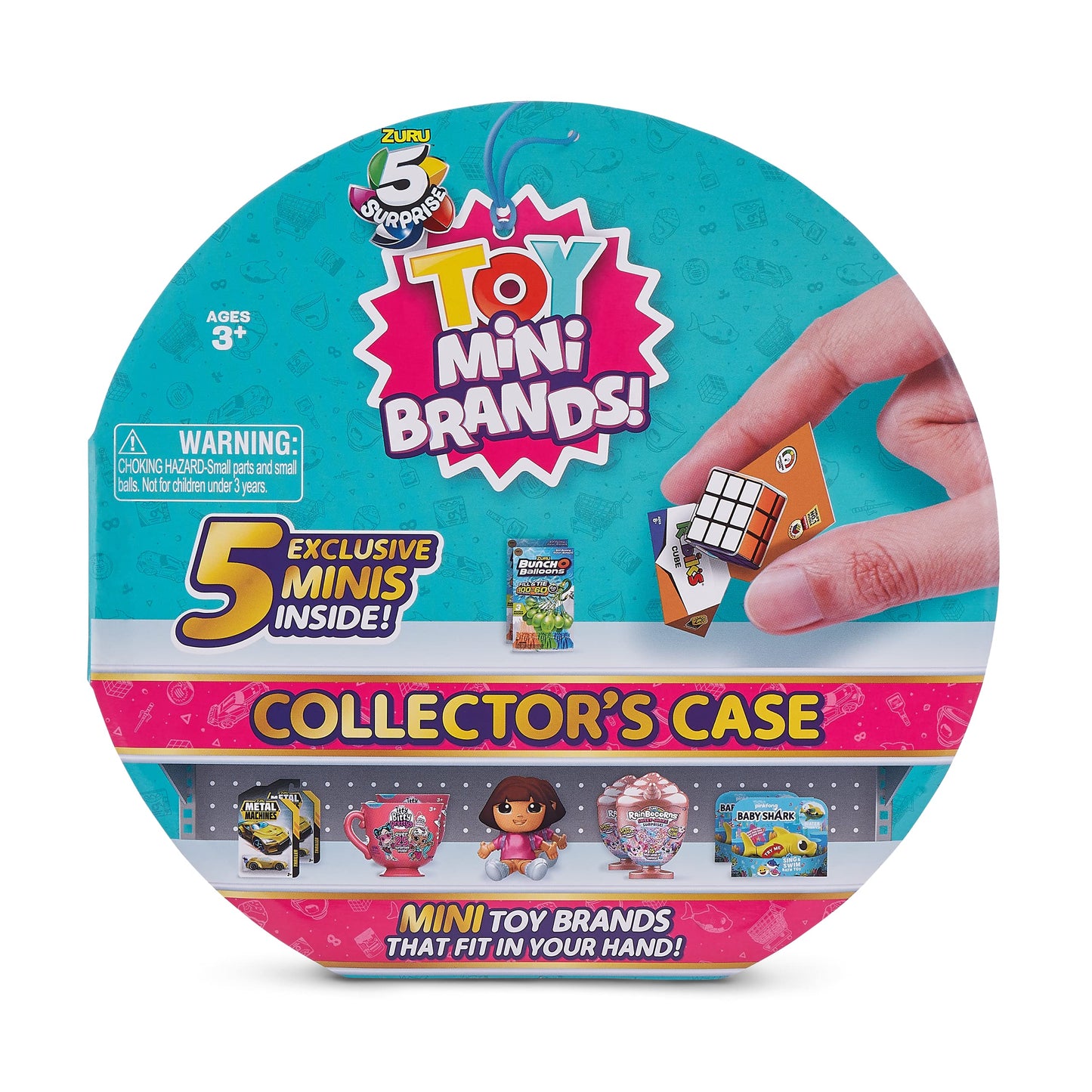 5 Surprise Toy Mini Brands Collector's Case – Store & Display 30 Minis with 4 Exclusive Minis Included by ZURU