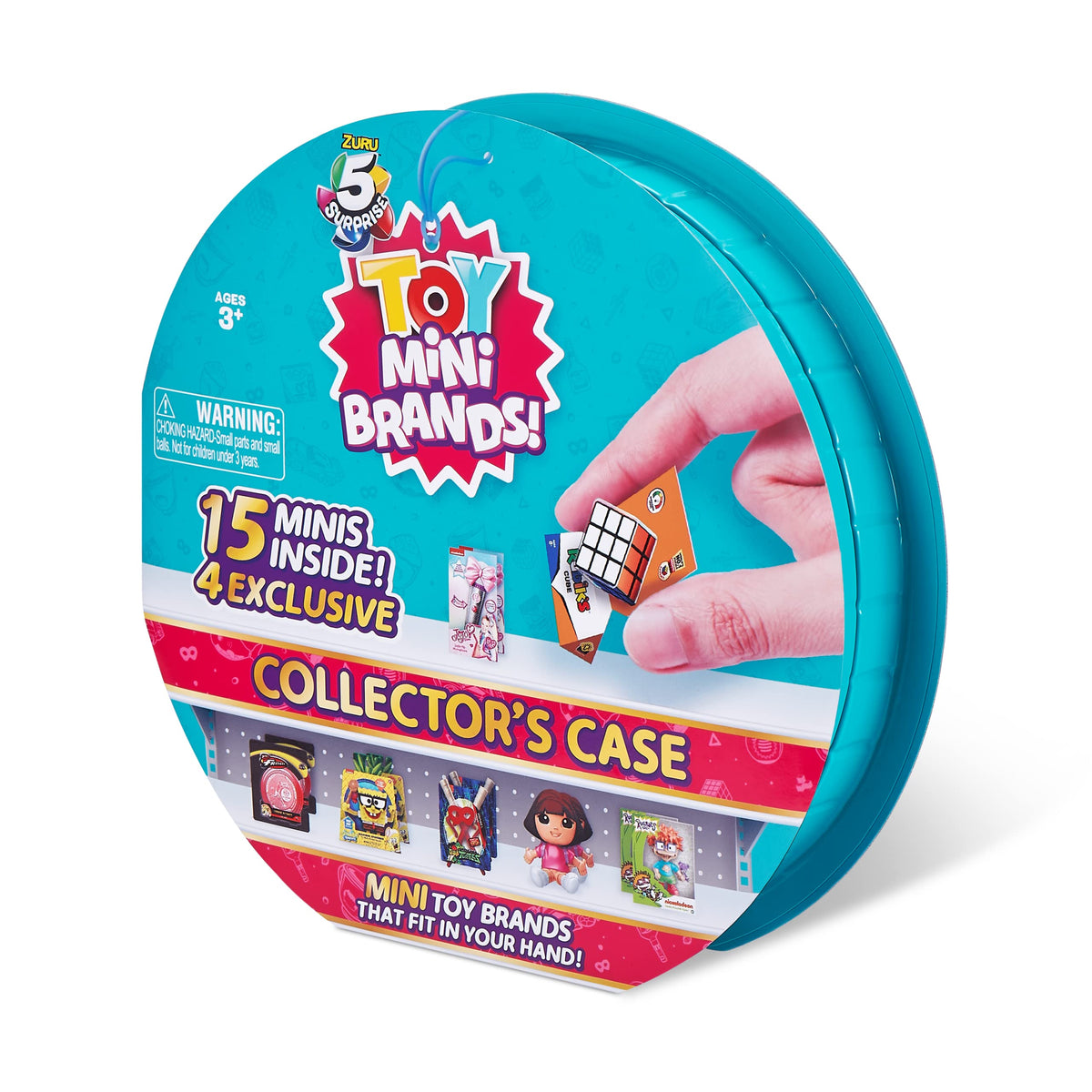 5 Surprise Toy Mini Brands Collector's Case – Store & Display 30 Minis with 4 Exclusive Minis Included by ZURU