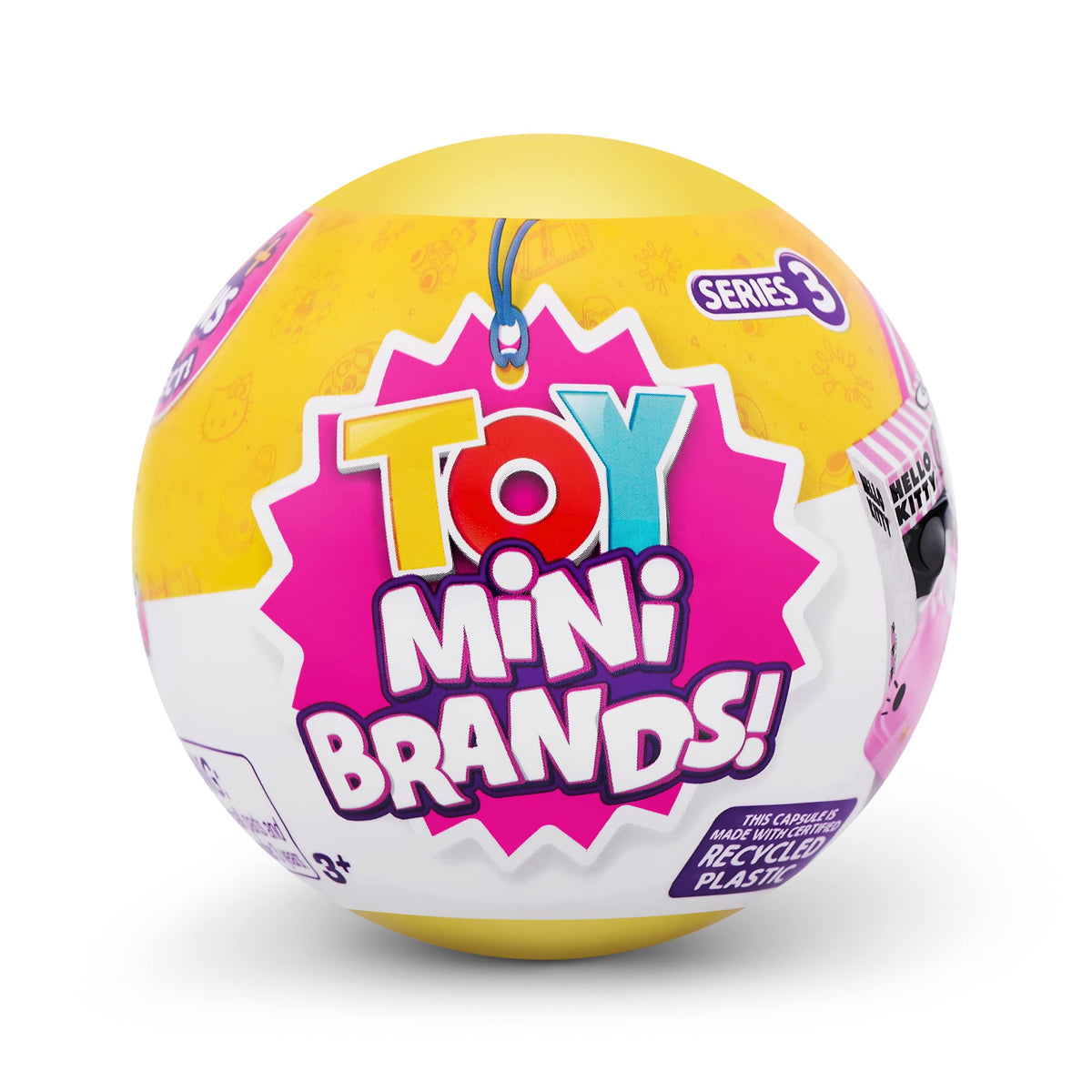 5 Surprise Toy Mini Brands Series 3 Collector’s Kit by ZURU – 3 Capsules + Collector’s Case, Amazon Exclusive