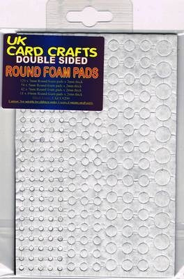 Round Foam Pads Different Sizes Black Foam 227 Pads