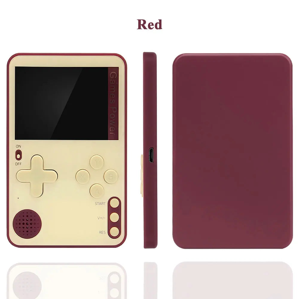 Handheld Game Console 500 Retro Classic Games Portable Mini LCD Rechargeable
