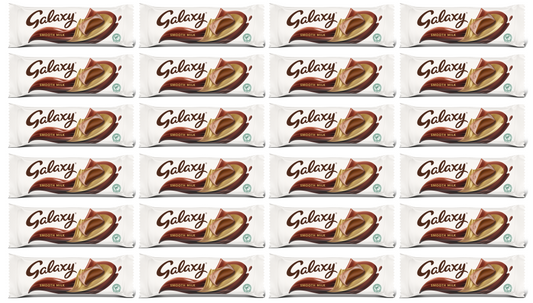 24 x Galaxy Std Bars 42Gm