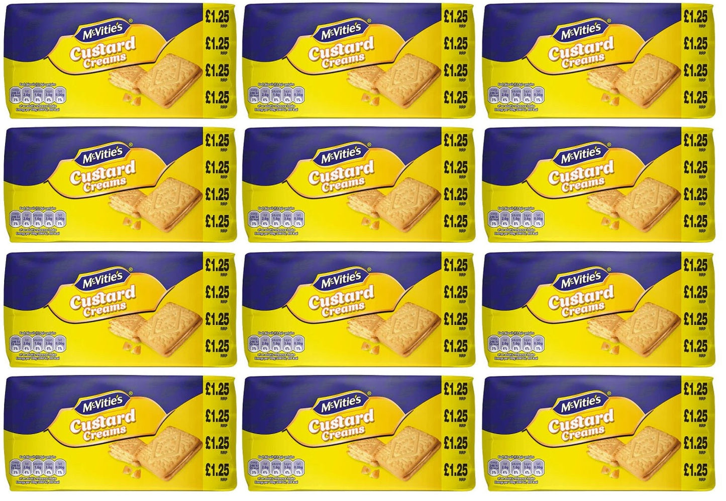 12 x Mcv Custard Creams 12x300g -