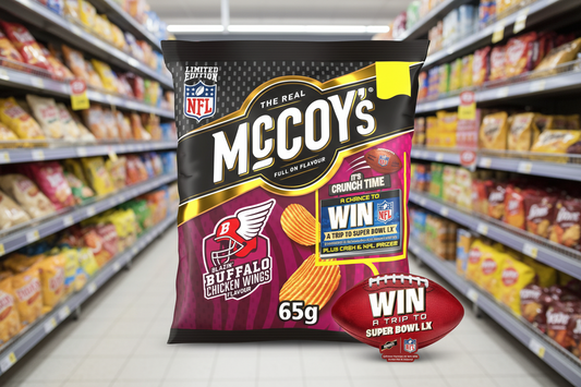 20 x Mccoys Blazin' Buffalo Chicken Wings - 65GM
