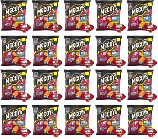 20 x Mccoys Blazin' Buffalo Chicken Wings - 65GM