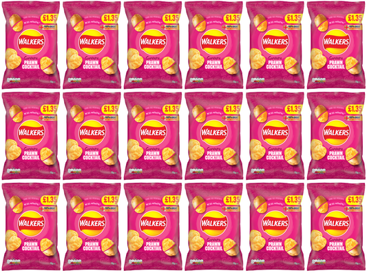 18 x Walkers Prawn Cocktail - 70GM