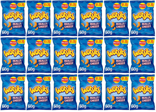 18 x Wotsits Cheese - 60GM
