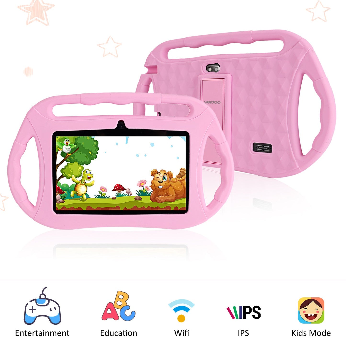 7 Inch Children's Tablet, Smart Tutoring Machine