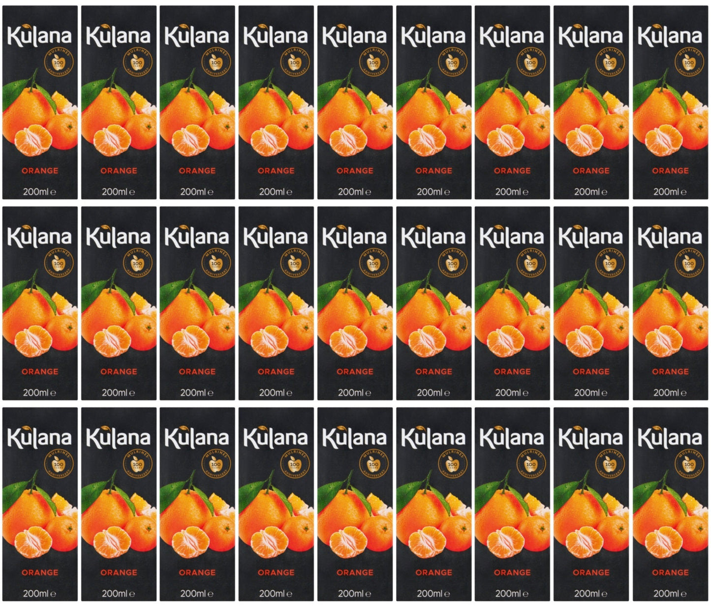 27 x Kulana Orange 200Ml