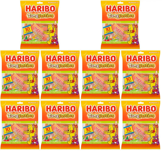 10 x Haribo Tangfastics Multipack 160G