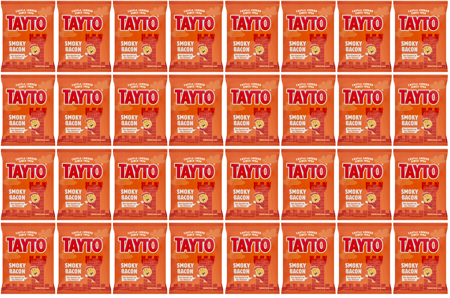 32 X Tayto Smoky Bacon 32.5G