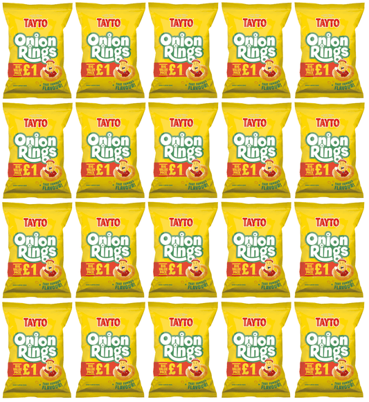 20 x Tayto Onion Rings - 26Gm