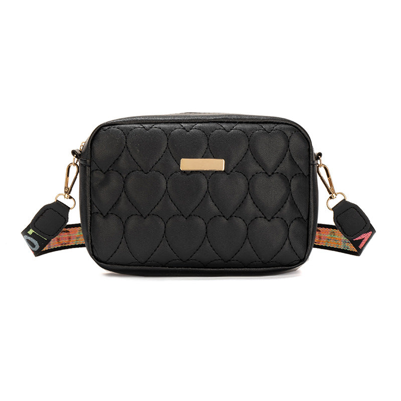 All-matching Casual Heart-shaped Embroidered Bag