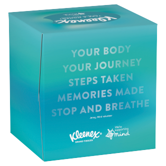 12 x Kleenex Tissue Cube  - 48 PACK