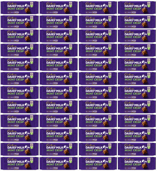 48 x Cadbury Dairy Milk Mint Crisp 54G