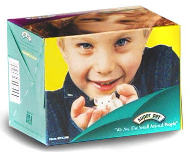 Superpet Take Home Box Small 4x3x3"