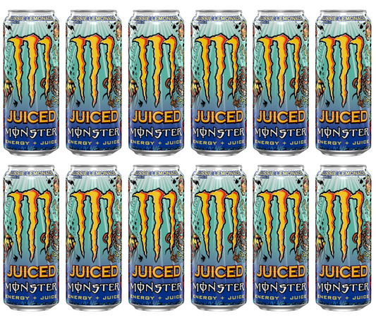 12 x Monster Energy Aussie Lemonade - 500Ml