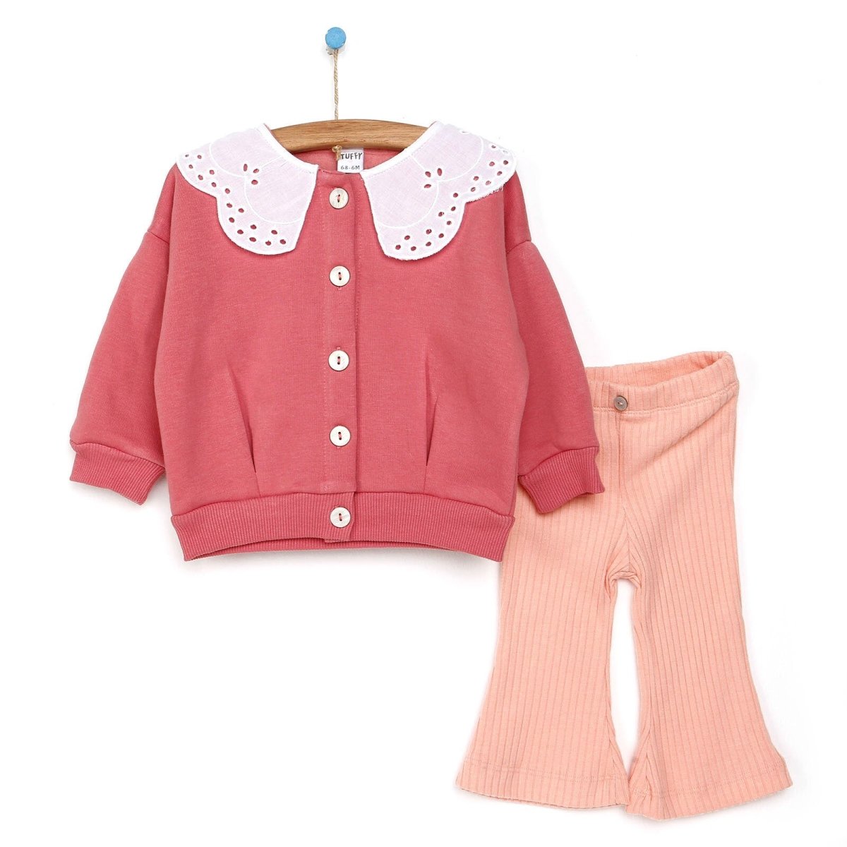 Tuffy Cardigan - Bottom - Light Rose