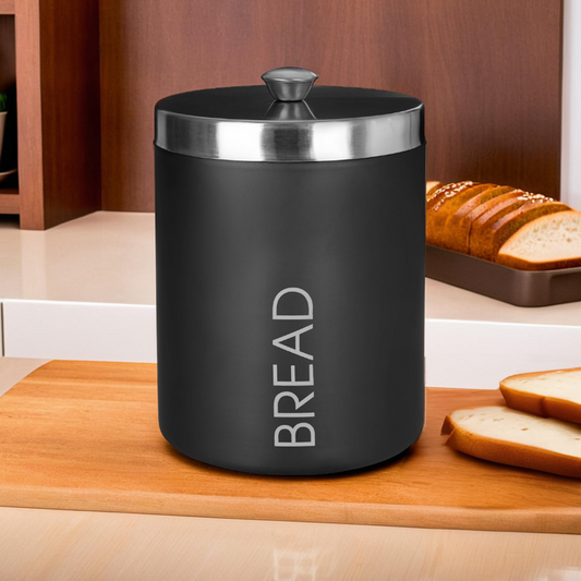 Black Enamel Bread Bin | Liberty