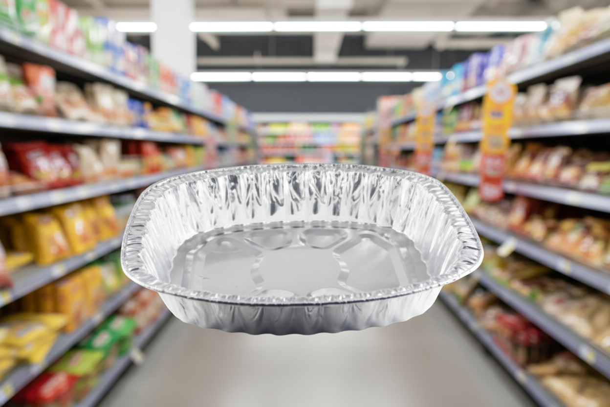 24 x Disposable Turkey Roasting Tray Oval 444X384X67Mm