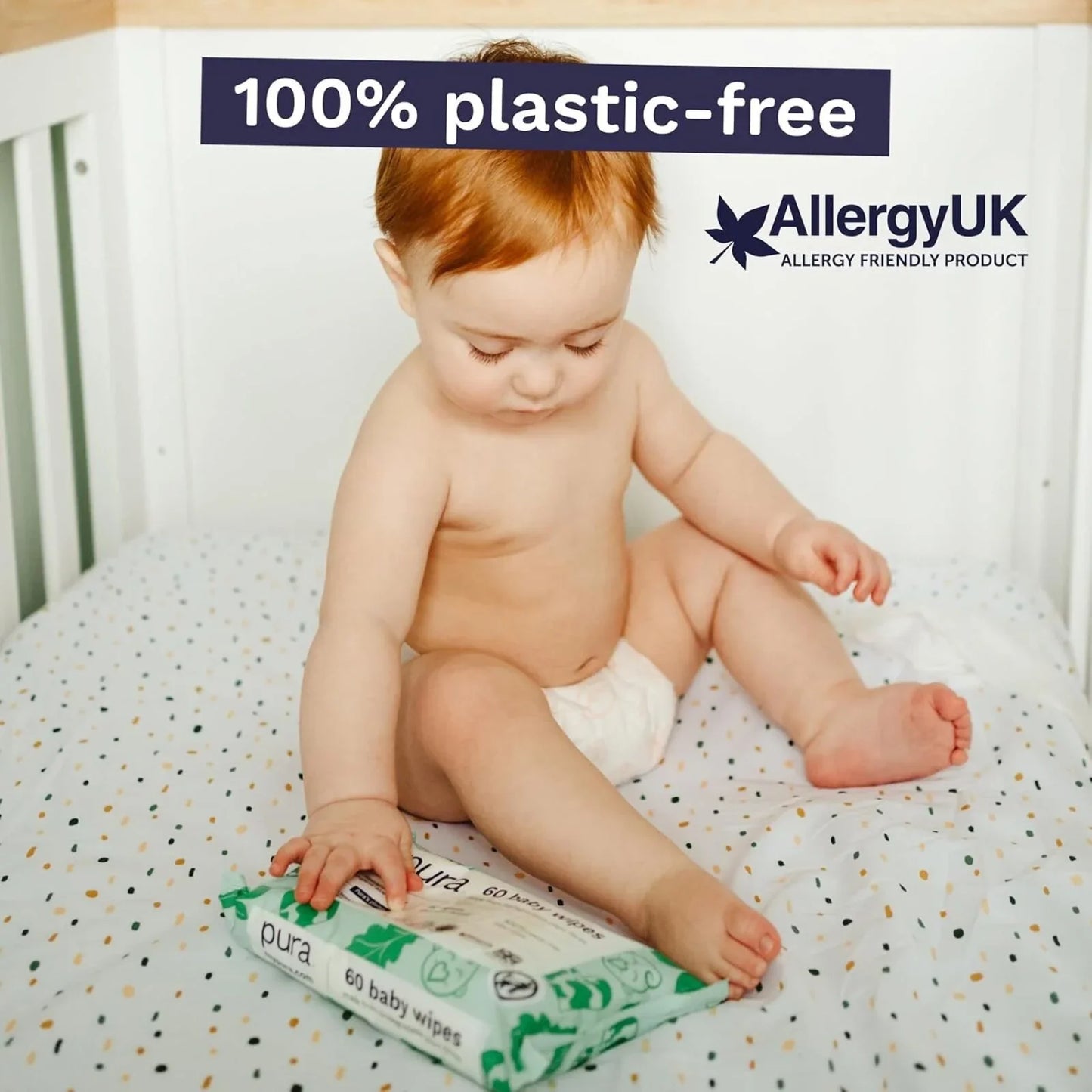 Pura Wipes Non-flushable 18x60 pcs