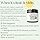 Whipped Tallow Cream - Grass-Fed, Halal Beef Tallow Skincare with Organic Olive Oil - Seed Oil Free, Face Cream & Body Moisturiser for Dry Skin & Eczema Relief (120ml, Organic Vanilla)