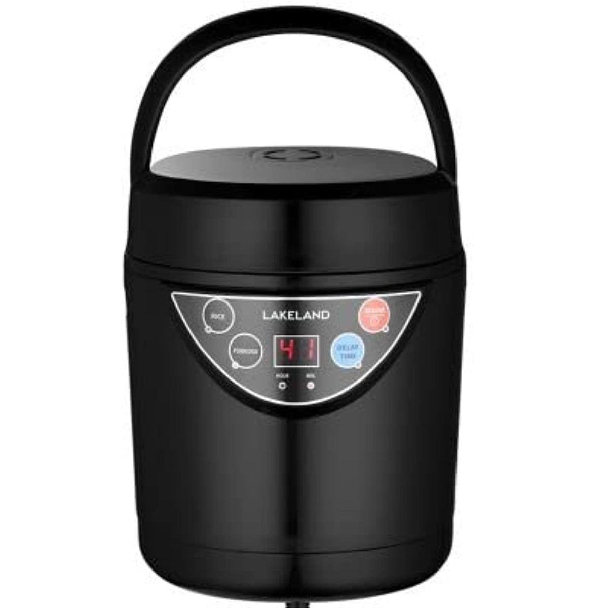 Lakeland 2 Portion Mini Electric Rice Cooker  500ml Non-Stick Pan White Or Brown Rice & Porridge