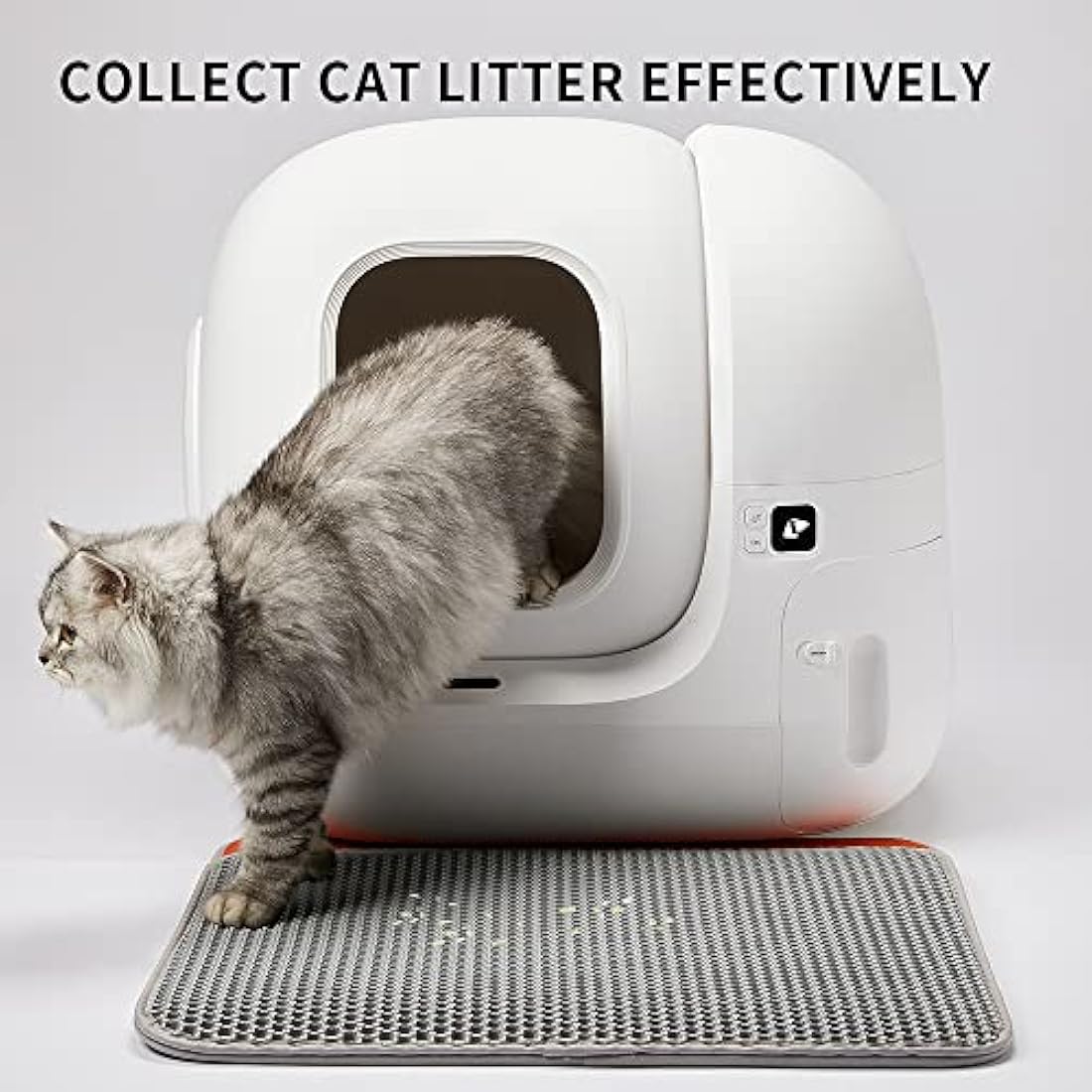 PETKIT Cat Litter Catcher Mat, Urine Proof, EVA Material, Double Layer Honeycomb Design, Easy Clean