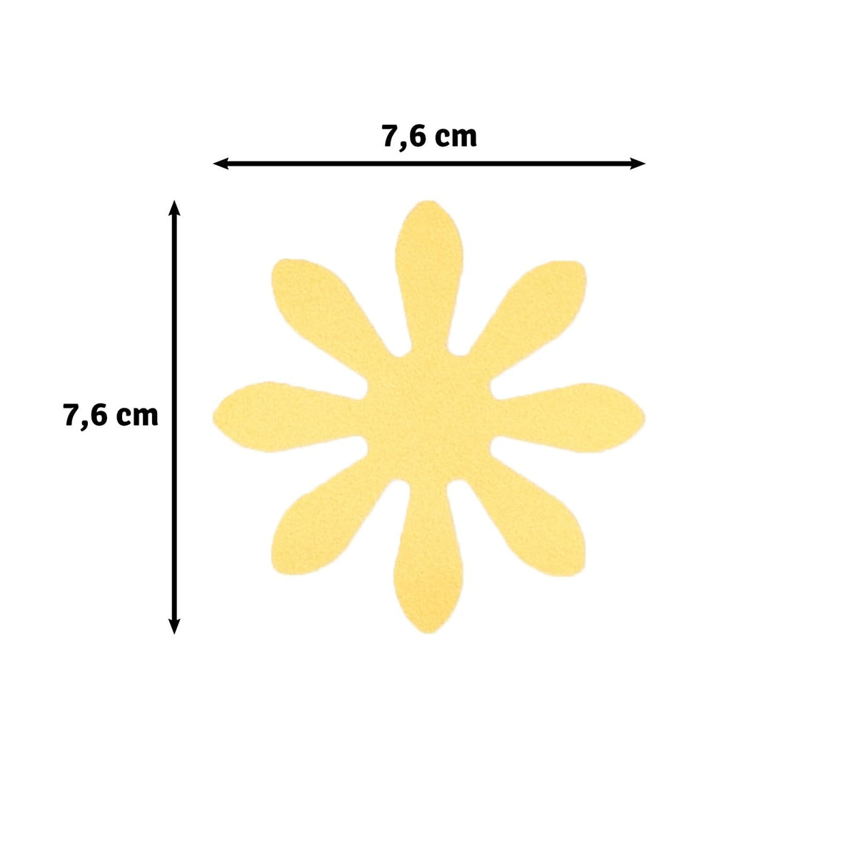 Vaessen Creative Craft Paper Punch - Daisy - 7,6 x 7,6 cm - Circle Cutter for Crafting and Card Making