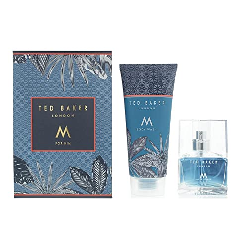 Ted Baker M Eau De Toilette, Crisp and Clean Fragrance with Unique Notes of Tonka Bean and Sensual Grey Musk with a Rich Woody Base, An Aromatic Mark of Distinction for Men 75ml