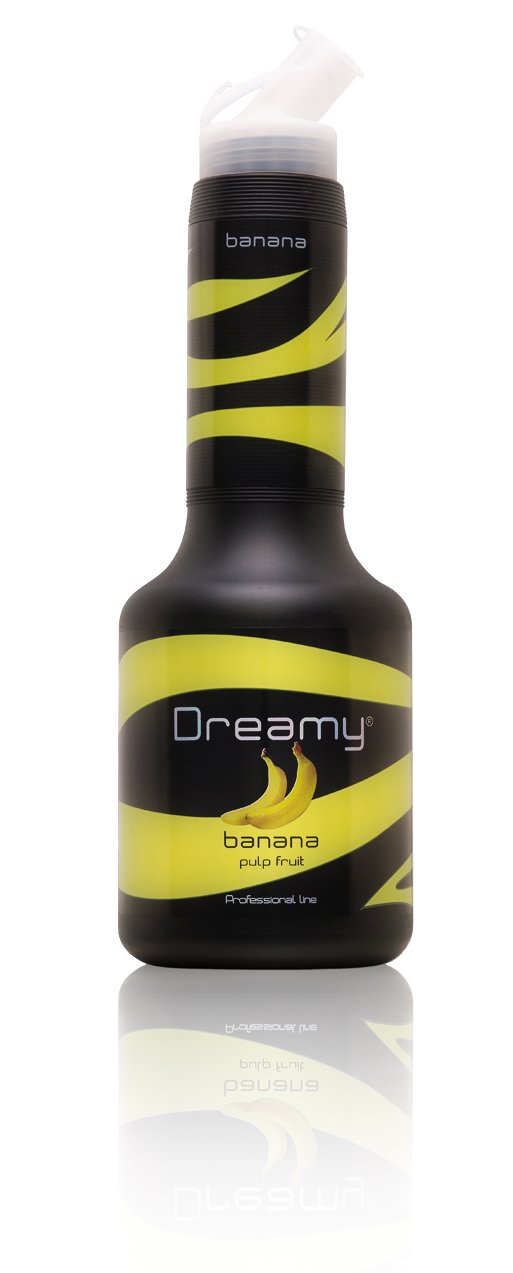 Dreamy Banana Pulp 95cl cocktail syrup, made with fresh banana juice from concentrate, Prepare Cocktails Syrups, Mocktail Syrups, Smoothies,