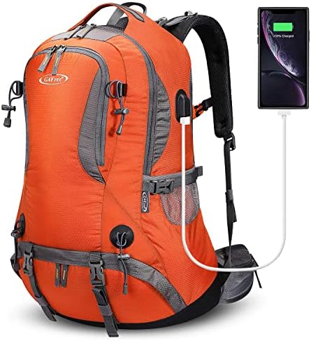 G4Free Hiking Backpack 50L Waterproof Backpack with Rain Cover for Mountaineering Travel Camping Trekking Outdoor Sports for Men Women