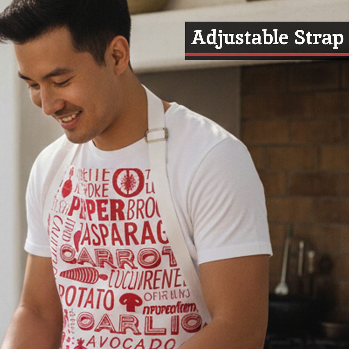 Porter Red Apron
