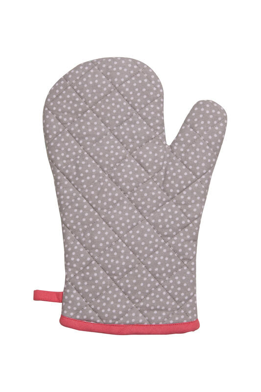 Amelie Assorted Cotton Single Oven Glove with Hanging Loop