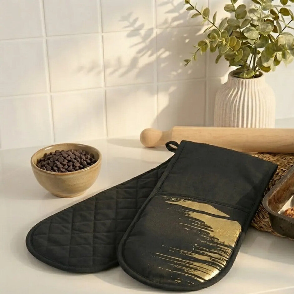Double Oven Glove | Modern Retro