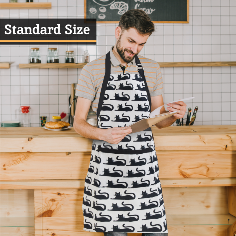 Black Cat Apron