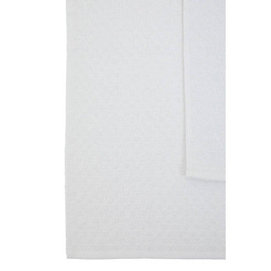Set of 3 White Terry Tea Towels | Doro