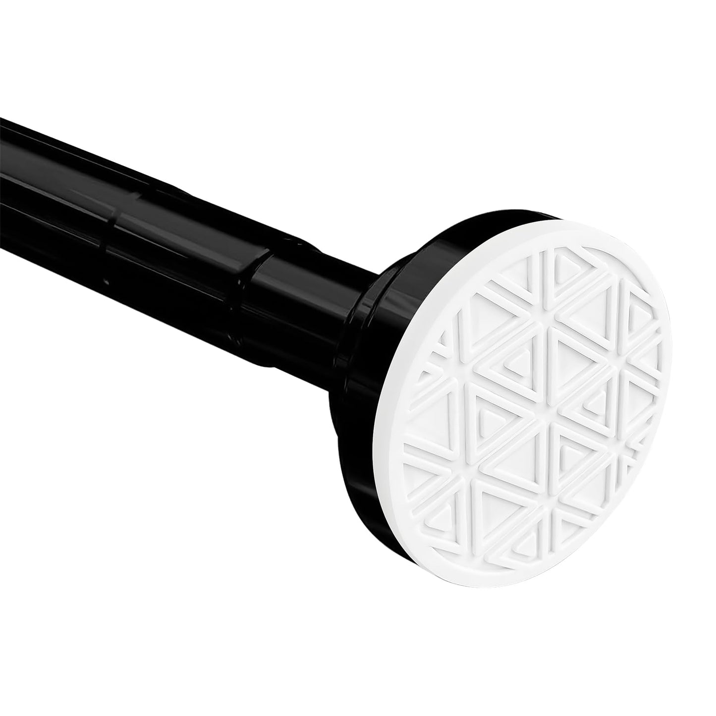 Shower Curtain Rod 48-200cm/18-78inch, Tension Rods for Curtains, Extendable, Nail Free Installation, Non-slip Durable, 304 Stainless Steel, Splice