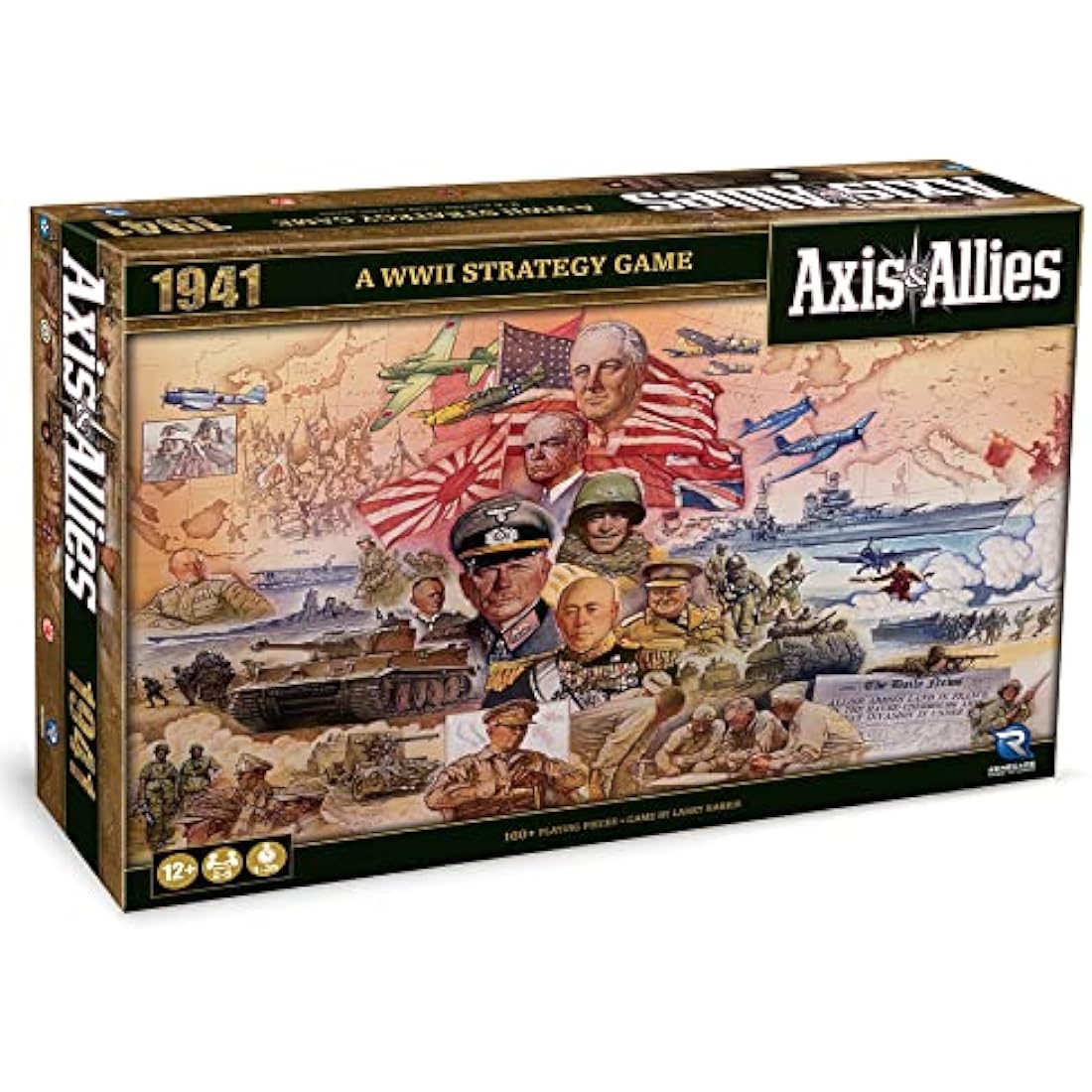 Renegade Game Studios | Axis & Allies: 1941 | Board Game | Ages 12+ | 2-5 Players | 60-180 Minutes Playing Time