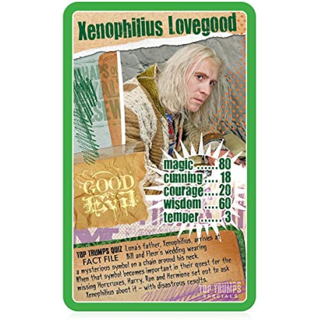 Top Trumps Harry Potter and the Deathly Hallows Part 1 Specials Card Game, play with Harry, Ron, Hermione, Dumbledore, Hagrid and Voldemort, gift and Toys for Boys and Girls Aged 6 plus